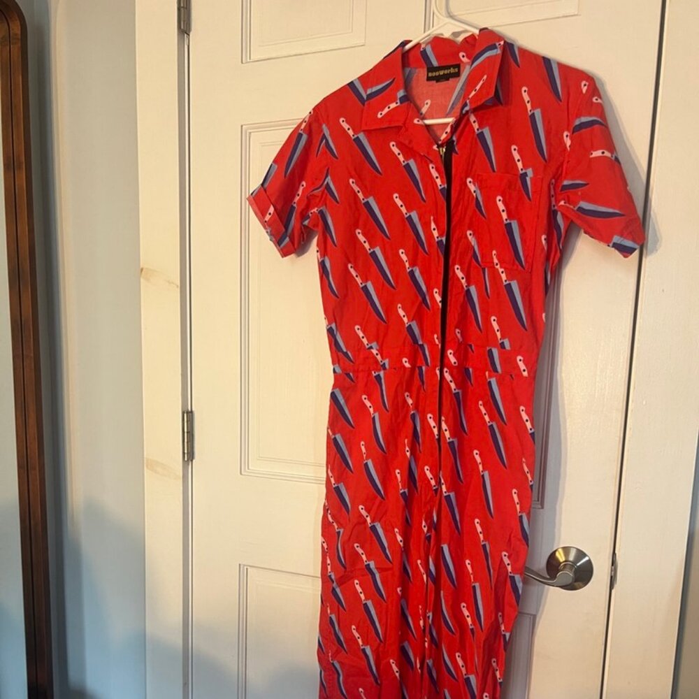 Nooworks Knife Print Coverall